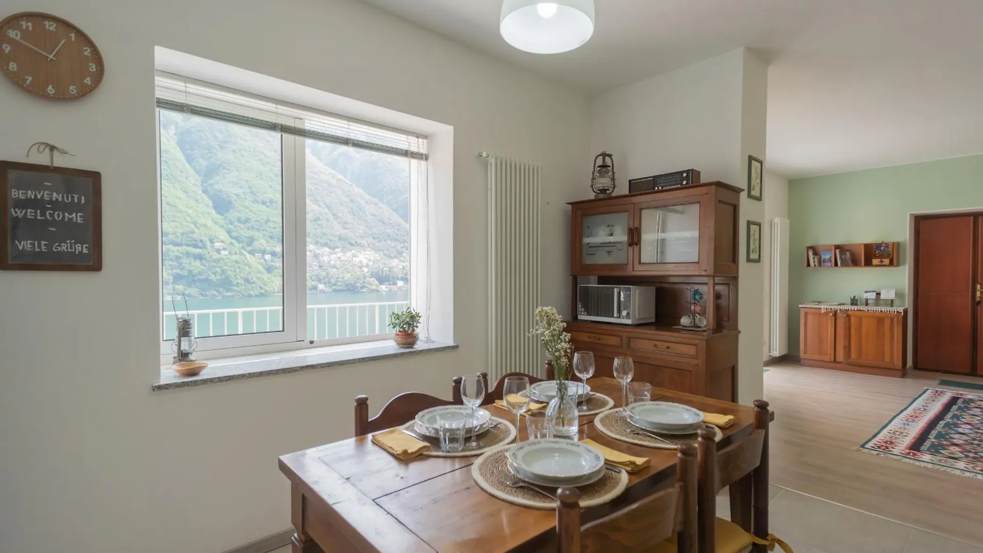 La Quiete With Private Garden By Rent All Como Laglio Itália